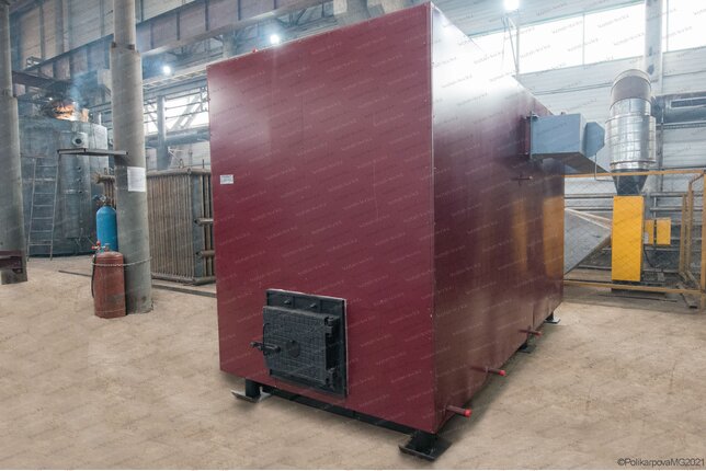 Водогрейный котел 1000 кВт работающий без дымососа