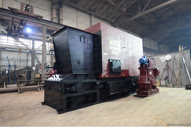 Производство котлов КВм-3.5 с топкой ТЛПХ