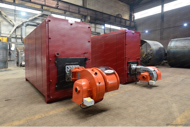 Газовый котел 3.5 МВт отопительный