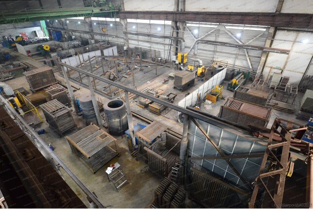 Котлы 1500 кВт на дровах - производство