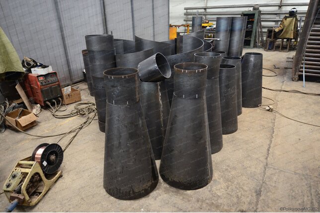 Изготовление промышленных циклонов ЦН 11 300 2СП