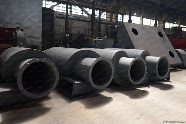 Изготовление промышленных циклонов ЦН 11 600 6СП