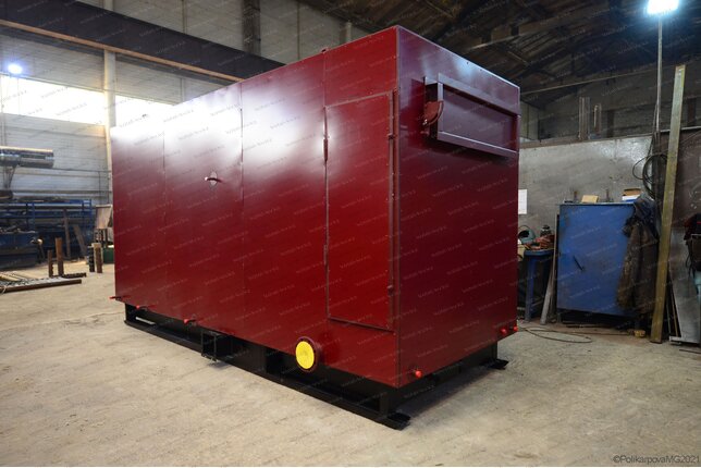 Котел на отходах лесопиления твердотопливный 1100 кВт